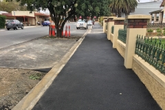 Barossa Asphalt  Footpath and  Kerb